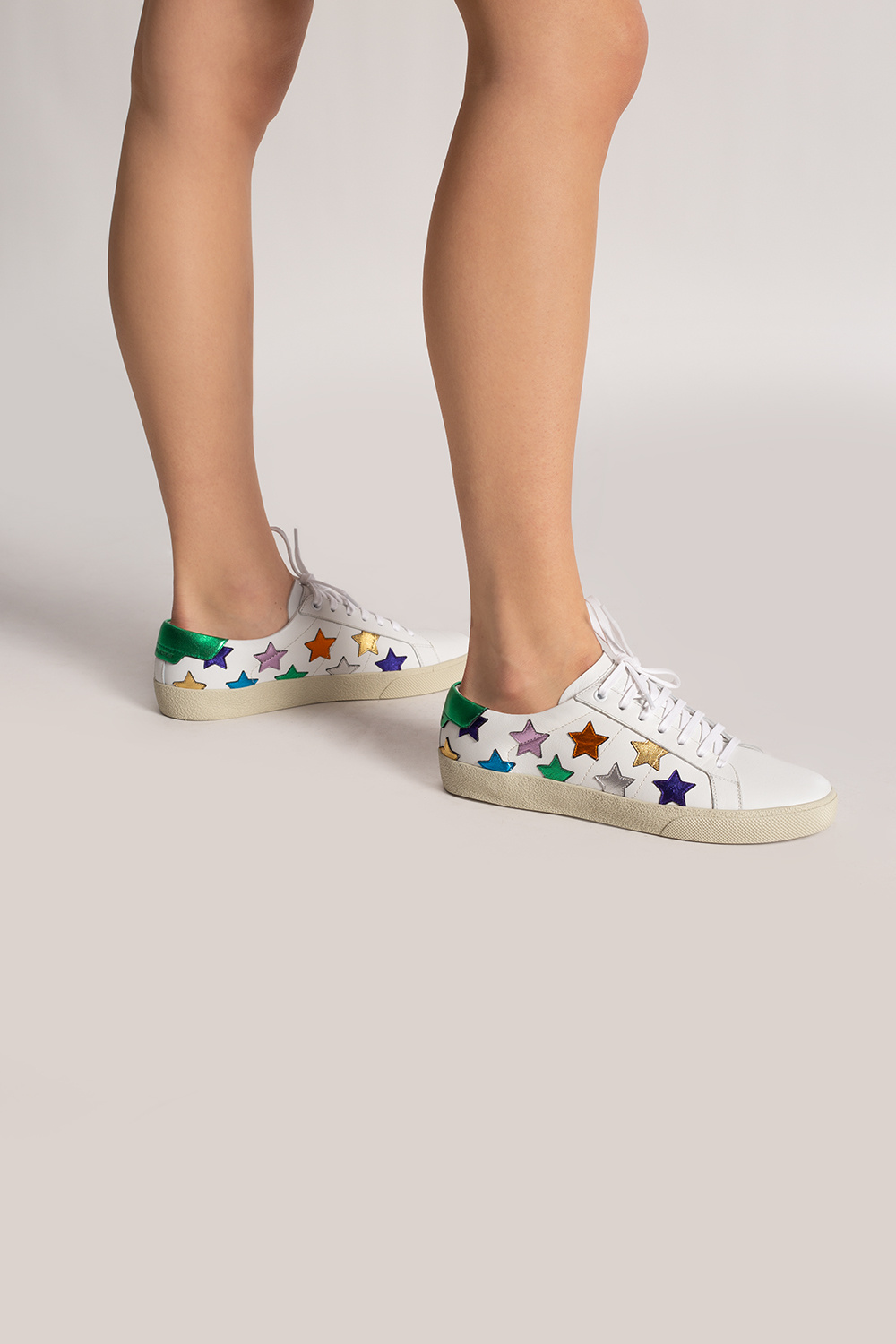 Saint laurent palm sale tree sneakers